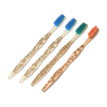 Load image into Gallery viewer, 4 x Bamboo Toothbrushes