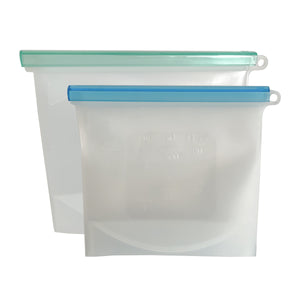 Silicone Food Pouches: 2 Pack