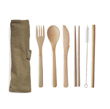 Load image into Gallery viewer, Brown Cutlery Set