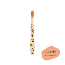 Load image into Gallery viewer, Lassie Kids Bamboo Toothbrush