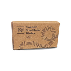 Swedish Steel Razor Blades 5 Pack