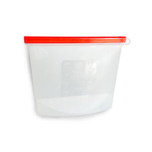 Load image into Gallery viewer, Silicone Storage Bags Red Medium
